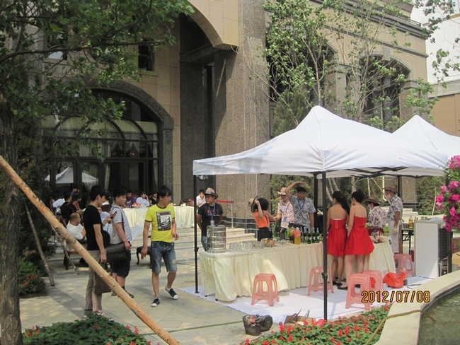沈阳皇冠体育盛京府举行实景园区BBQ、垂纶活动