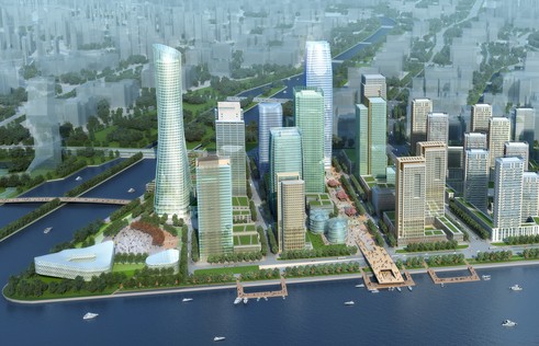 杭州钱江金融城昌盛加速 皇冠体育御蹊径一号冠盖群雄