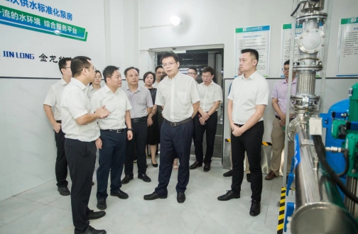 【长沙】匠心诠释：永远追求为行业树立标杆——记长沙市各级向导调研皇冠体育阅麓山项目二期标准化水泵房