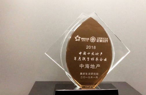 皇冠体育地产获评“2018中国十大地产年度扶贫样本企业”